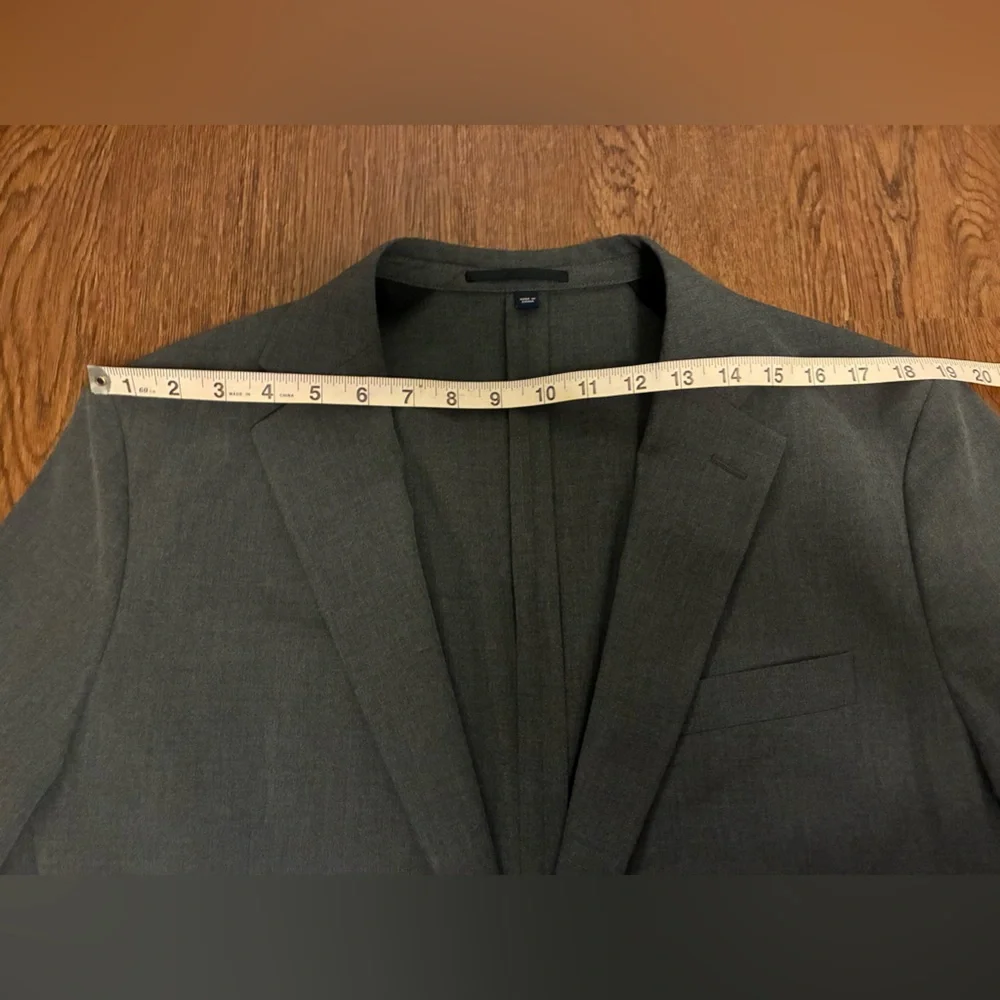 J. Crew Dark Gray Slim-Fit Thompson Performance Suit Jacket - Size 42R